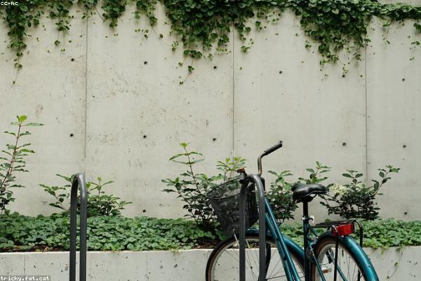 Stockfoto van een fiets